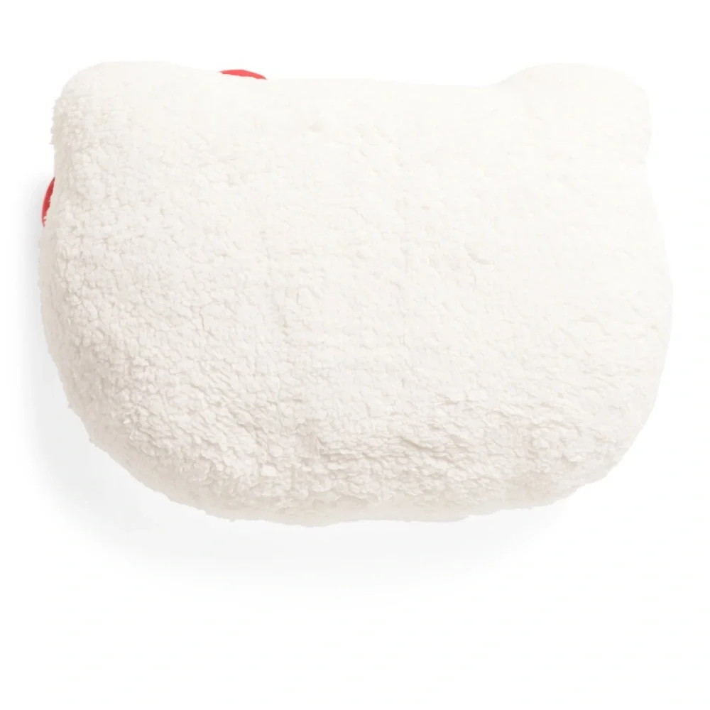NWT Hello Kitty Plush pillow - White with Red Bow
